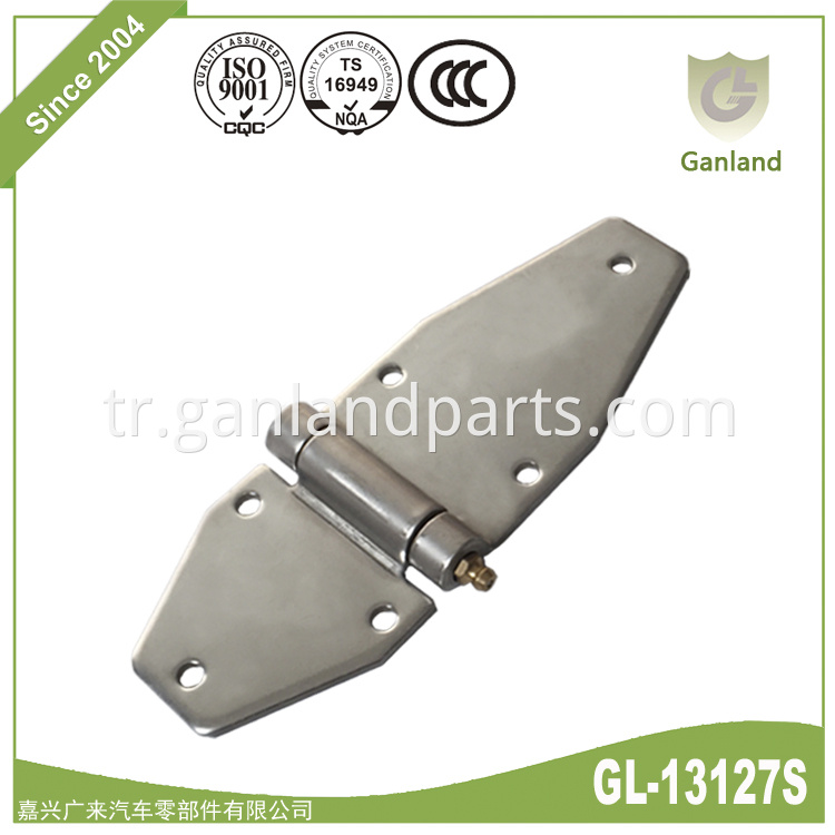 Stainless Steel Flush Mount Flat Truck Box Door Hinge